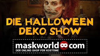 Halloween Deko Party Tipps von maskworldcom [upl. by Leicam457]