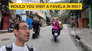 VISITING A FAVELA IN RIO DE JANEIRO [upl. by Enoval]