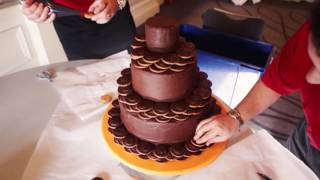 Introducing The Jaffa Cake Wedding Cake [upl. by Nadda277]