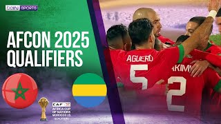 Morocco MAR vs Gabon GAB  AFCON 2025 Qualifiers HIGHLIGHTS  090624  beIN SPORTS USA [upl. by Lyrehc174]