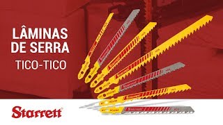 Starrett Lâminas de Serra [upl. by Ecirb]