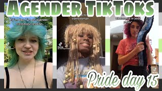 Agender TikToks  Pride day 15 [upl. by Theron]