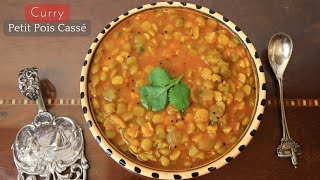 Cuire Pois Cassé à lindienne 😋🌱  Recette Vegan Curry lentilles [upl. by Hedvig]