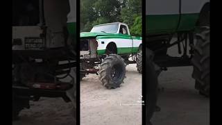 Papa Chow Pump Gas 505  SHORT mudbog mudtruck [upl. by Kali684]