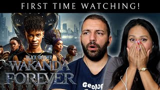 Black Panther Wakanda Forever 2022 First Time Watching  MCU Movie Reaction [upl. by Maryly]