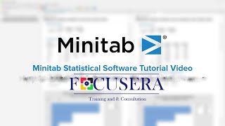 Minitab application  برنامج المينتاب تطبيقات عملية [upl. by Drucilla757]