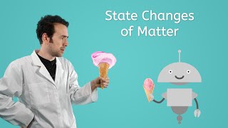 State Changes of Matter  General Science for Kids [upl. by Ecnerwaled]