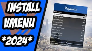 How To Install vMenu Into Your FiveM Server 2024 [upl. by Dnalyaw]