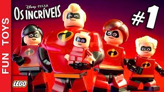 🔴 NOVA SÉRIE  LEGO OS INCRÍVEIS 01  Primeiro Gameplay deste jogo INCRÍVEL  em português  PTBR [upl. by Mages]