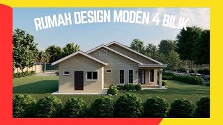 Rumah Impian Design 4 Bilik [upl. by Alegnasor]