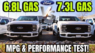 2024 Ford Super Duty 68L Gas VS 73L Gas MPG And Performance Comparison [upl. by Medwin]