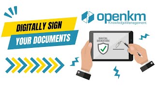 How to Sign Electronically with OpenKM on Windows  StepbyStep Guide [upl. by Aicineohp156]