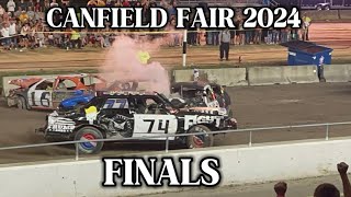 2024 CANFIELD FAIR DEMOLITION DERBY  FINALS [upl. by Obel]