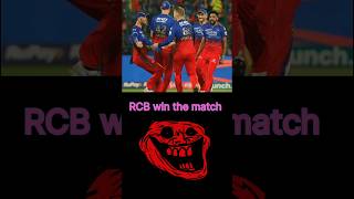 RCB verses Csk 🏏😡 RCB win the matchcricketipl [upl. by Papagena]