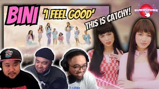 BINI  ‘I Feel Good’ MV amp Dance Practice  Reaction  This is so catchy [upl. by Oicul154]