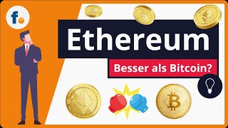 Ethereum erklärt Was ist Ethereum 20 und ist Ethereum besser als Bitcoin [upl. by Fons]