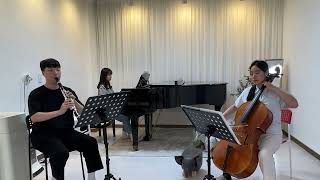 Ensemble Hemiola  JBrahms Clarinet Trio in A minor Op 114 II Adagio [upl. by Eidson]