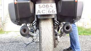 Yamaha FJR1300 Exhaust by HANI Hybrid Exhaust [upl. by Aroc459]