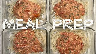 Healthy Lunch Meal Prep  Viral Feta Sauce and Low Carb Palmini Noodles Palmini [upl. by Nodnerb973]