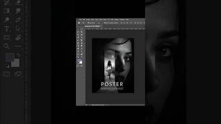 poster design in photoshop poster design in photoshop tutorial poster design shorts [upl. by Hyrup]