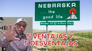 5 VENTAJAS Y 5 DESVENTAJAS DE VIVIR EN NEBRASKA [upl. by Seiden]