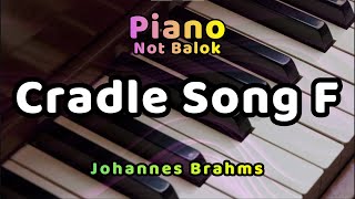 Cradle Song  Piano Pieces for Children  Johannes Brahms [upl. by Yelwah]