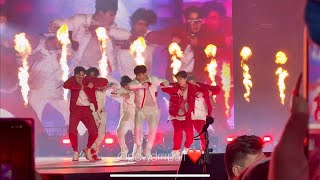 220408  FANCAM  Fire  BTS PTD Las Vegas  Day 1  Allegiant  4K 직캠 [upl. by Kozloski]