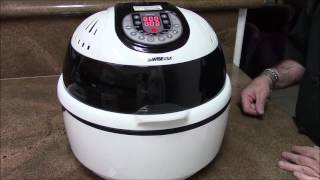 Richard Blaines EZ Cooking My Gowise 105 Quart Turbo Airfryer Review [upl. by Graybill]