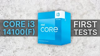 Intel Core i314100  14100F vs i313100F  12100F vs Ryzen 5600  5500 first tests [upl. by Torrlow]