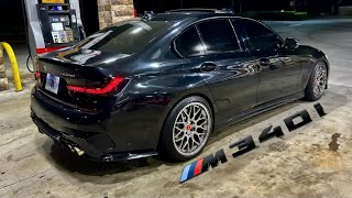 its 1am lets go for a drive… 600 Horsepower M340i Uncut Pure Sound POV 4K [upl. by Kwang]