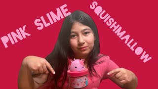 Slime Review from Walmart slime pink squishmallow [upl. by Nived]