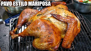 Pavo Navideño estilo mariposa Facil y Rico  Abelca [upl. by Kenison]