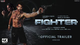 Fighter  Official Trailer  Hrithik Roshan Deepika Padukone Anil Kapoor Pathan Dateamp Dast Update [upl. by Dorcas]