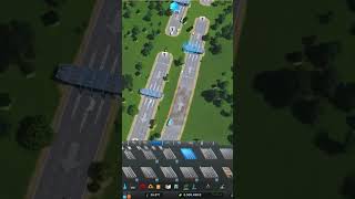 Was passiert wenn man Autobahn gegen Mautstation tauscht shorts gaming citiesskylines [upl. by Alida]