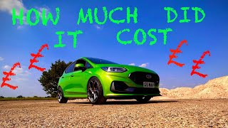 How Much Did It All Cost Ford Fiesta MK85 ST [upl. by Ricker597]