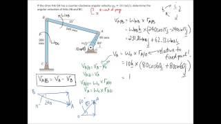 588 Linkage Angular Velocity [upl. by Hsirt]