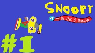 Snoopy vs The Red Baron Playthrough Part 1  ROOT BEER [upl. by Bell837]