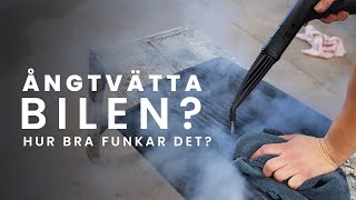 ÅNGTVÄTTA BILEN Tornador Steam Vi provar [upl. by Kristina457]