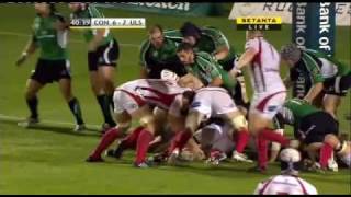 Connacht v Ulster Highlights 25092009 [upl. by Cirdahc]