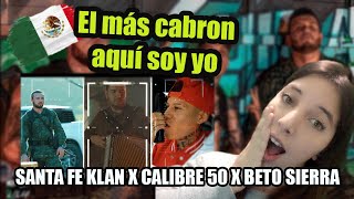 🇲🇽 🔥 Santa Fe Klan x Calibre 50 x Beto Sierra 🔥 Cuidando El Territorio URUGUAYA REACCIONA 🇲🇽 [upl. by Abdulla]