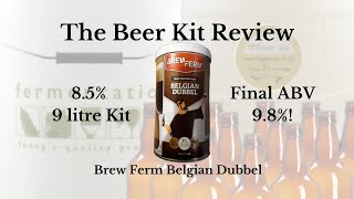 The Beer Kit Review S04 E06 Brew Ferm Belgian Dubbel [upl. by Coraline914]