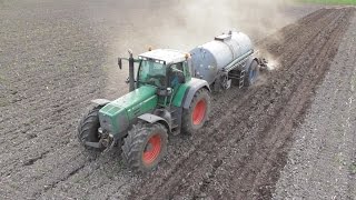 Slurry injection with the Fendt Favorit 926 [upl. by Eversole]