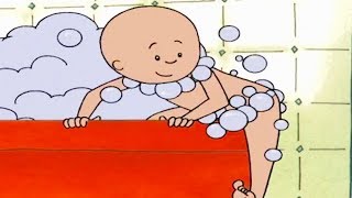 Caillou et le Bain Moussant  Caillou en Français [upl. by Giffer]