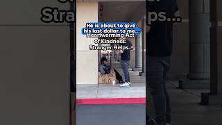 Heartwarming Act of Kindness Stranger Helps Despite Own Struggles Part 1 shorts viralvideo [upl. by Edny]