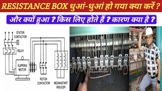 Eot Crane Resistance Box All Faults Explain  Slipring Motor All Fault  Eot Crane all Faults tapan [upl. by Nomrej]