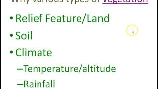 Factor affecting forest distribution [upl. by Ahsiakal696]