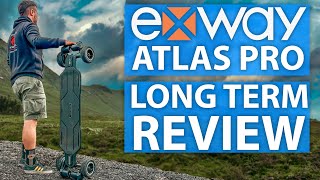 Exway Atlas Pro Review  the best electric skateboard in 2024 [upl. by Apthorp]