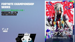 【FNCS予選2観戦 決勝】リズアート めいぴ 観戦配信 【フォートナイトFortnite】【音声なし】 [upl. by Petrie]