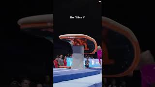 Skills that were never thought possible🤯 gymnastics simonebiles vault [upl. by Helaina]