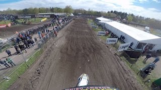 GoPro Gautier Paulin FIM MXGP 2017 RD6 Valkenswaard Moto 1 Win [upl. by Ajtak]